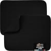 imageGORILLA GRIP 100 BPAFree Patented Silicone Dish Drying Mat for Kitchen Counter 18x16 Inch Water Catching Ribbed Design Easy Clean Waterproof Sink Liner Heat Resistant Fits Under Rack WhiteBlack