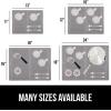 imageGORILLA GRIP 100 BPAFree Patented Silicone Dish Drying Mat for Kitchen Counter 18x16 Inch Water Catching Ribbed Design Easy Clean Waterproof Sink Liner Heat Resistant Fits Under Rack WhiteGray