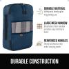 imageGORILLA GRIP 6 Set Packing Cubes Travel Essentials for Suitcase Mesh Organizer Bags for Clothes Toiletries Shoes and Laundry Luggage and Carry On Airplane Accessories Traveling Must Haves SpiralNavy