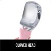 imageGORILLA GRIP BPAFree Heavy Duty Ice Cream Scoop Comfortable Ergonomic Handle Professional Grade Scooper for Perfect Round Scoops Spoon Frozen Hard Gelato Sorbet Cookie Dough Kitchen Tool BlackPink