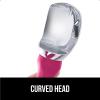 imageGORILLA GRIP BPAFree Heavy Duty Ice Cream Scoop Comfortable Ergonomic Handle Professional Grade Scooper for Perfect Round Scoops Spoon Frozen Hard Gelato Sorbet Cookie Dough Kitchen Tool BlackHot Pink