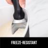 imageGORILLA GRIP BPAFree Heavy Duty Ice Cream Scoop Comfortable Ergonomic Handle Professional Grade Scooper for Perfect Round Scoops Spoon Frozen Hard Gelato Sorbet Cookie Dough Kitchen Tool BlackBlack
