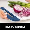 imageGORILLA GRIP BPAFree Reversible Kitchen Cutting Board Set of 3 US Designed Nonporous Juice Grooves Catch Liquid Slip Resistant Border Dishwasher Safe Durable Large Food Chopping Boards BlackRedBlueLime