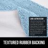 imageGORILLA GRIP Bathroom Rug Sets Soft Chenille 2 Piece Area Rugs Set Toilet Base Mat and 30x20 Carpet Absorbent Microfiber Washable Mats Dry Quickly Home Dcor and Bath Room Accessories GreySky