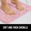 imageGORILLA GRIP Bathroom Rug Sets Soft Chenille 2 Piece Area Rugs Set Toilet Base Mat and 30x20 Carpet Absorbent Microfiber Washable Mats Dry Quickly Home Dcor and Bath Room Accessories GreyLight Pink