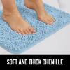 imageGORILLA GRIP Bathroom Rug Sets Soft Chenille 2 Piece Area Rugs Set Toilet Base Mat and 30x20 Carpet Absorbent Microfiber Washable Mats Dry Quickly Home Dcor and Bath Room Accessories GreySky