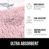 imageGORILLA GRIP Bathroom Rug Sets Soft Chenille 2 Piece Area Rugs Set Toilet Base Mat and 30x20 Carpet Absorbent Microfiber Washable Mats Dry Quickly Home Dcor and Bath Room Accessories GreyLight Pink