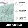 imageGORILLA GRIP Bathroom Rug Sets Soft Chenille 2 Piece Area Rugs Set Toilet Base Mat and 30x20 Carpet Absorbent Microfiber Washable Mats Dry Quickly Home Dcor and Bath Room Accessories GreySeablue