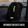imageGORILLA GRIP Car Seat Travel Bag for Airplane Gate Check Easy Carry Backpack Bags Cover Carseats Infant Baby Carriers and Toddler Booster Seats for Airport Child Air Travels Essential FluorescentFluorescent
