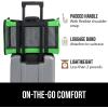 imageGORILLA GRIP Cat Carrier Travel Bag Up to 15 Lbs Soft Collapsible Small Dog Carriers Top and Side Entry Breathable Mesh Grip Feet on Underside Cozy Washable Waterproof Pad Portable Kennel GrayLight Green