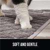 imageGORILLA GRIP Cat Litter Box Mat 35x23 Water Resistant US Designed Kitty Litter Trapping Mats Easy to Clean Scatter Control Less Mess and Clean Floors Kitten Supplies for Indoor Cats GrayGrey