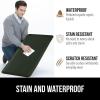 imageGORILLA GRIP Comfortable Cushioned Kitchen Mats for Floor 39x20 Waterproof and Stain Resistant Soft Top 34 Inch Thick Ergonomic Standing Desk Anti Fatigue Mat Foam Supports Ankles and Feet BlackHunter