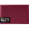 imageGORILLA GRIP Dirt Grabber Mesh Doormat LowProfile Stain and Fade Resistant Heavy Duty Quick Dry Striped Doormats Mats for Indoor or Outdoor Entry Shoe Scraper Garage Entrance Mat 47x35 Dark GrayBurgundy Wine
