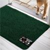 imageGORILLA GRIP Dog Doormat Absorbent Doormats for Muddy Dogs Paws 36x24 Machine Washable Soakstopper Rugs Cleaner Floors US Designed Pet Bed Door Mat Indoor Entrance Pets Rug Paw GrayDeep Green