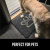 imageGORILLA GRIP Dog Doormat Absorbent Doormats for Muddy Dogs Paws 36x24 Machine Washable Soakstopper Rugs Cleaner Floors US Designed Pet Bed Door Mat Indoor Entrance Pets Rug Paw GrayCharcoal Cloudy Sky