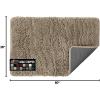 imageGORILLA GRIP Dog Doormat Absorbent Doormats for Muddy Dogs Paws 36x24 Machine Washable Soakstopper Rugs Cleaner Floors US Designed Pet Bed Door Mat Indoor Entrance Pets Rug Paw GrayBeige