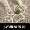 imageGORILLA GRIP Dog Doormat Absorbent Doormats for Muddy Dogs Paws 36x24 Machine Washable Soakstopper Rugs Cleaner Floors US Designed Pet Bed Door Mat Indoor Entrance Pets Rug Paw GrayBeige Ivory