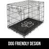 imageGORILLA GRIP Dog Doormat Absorbent Doormats for Muddy Dogs Paws 36x24 Machine Washable Soakstopper Rugs Cleaner Floors US Designed Pet Bed Door Mat Indoor Entrance Pets Rug Paw GrayBlack White
