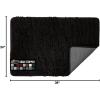 imageGORILLA GRIP Dog Doormat Absorbent Doormats for Muddy Dogs Paws 36x24 Machine Washable Soakstopper Rugs Cleaner Floors US Designed Pet Bed Door Mat Indoor Entrance Pets Rug Paw GrayBlack