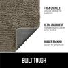 imageGORILLA GRIP Dog Doormat Absorbent Doormats for Muddy Dogs Paws 36x24 Machine Washable Soakstopper Rugs Cleaner Floors US Designed Pet Bed Door Mat Indoor Entrance Pets Rug Paw GrayCappuccino