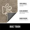 imageGORILLA GRIP Dog Doormat Absorbent Doormats for Muddy Dogs Paws 36x24 Machine Washable Soakstopper Rugs Cleaner Floors US Designed Pet Bed Door Mat Indoor Entrance Pets Rug Paw GrayBeige Ivory