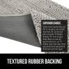 imageGORILLA GRIP Dog Doormat Absorbent Doormats for Muddy Dogs Paws 36x24 Machine Washable Soakstopper Rugs Cleaner Floors US Designed Pet Bed Door Mat Indoor Entrance Pets Rug Paw GrayLight Gray