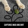 imageGORILLA GRIP Dog Doormat Absorbent Doormats for Muddy Dogs Paws 36x24 Machine Washable Soakstopper Rugs Cleaner Floors US Designed Pet Bed Door Mat Indoor Entrance Pets Rug Paw GrayGray Black