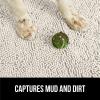 imageGORILLA GRIP Dog Doormat Absorbent Doormats for Muddy Dogs Paws 36x24 Machine Washable Soakstopper Rugs Cleaner Floors US Designed Pet Bed Door Mat Indoor Entrance Pets Rug Paw GrayCream