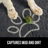 imageGORILLA GRIP Dog Doormat Absorbent Doormats for Muddy Dogs Paws 36x24 Machine Washable Soakstopper Rugs Cleaner Floors US Designed Pet Bed Door Mat Indoor Entrance Pets Rug Paw GrayCharcoal Cloudy Sky