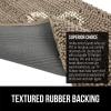 imageGORILLA GRIP Dog Doormat Absorbent Doormats for Muddy Dogs Paws 36x24 Machine Washable Soakstopper Rugs Cleaner Floors US Designed Pet Bed Door Mat Indoor Entrance Pets Rug Paw GrayBeige Ivory