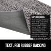 imageGORILLA GRIP Dog Doormat Absorbent Doormats for Muddy Dogs Paws 36x24 Machine Washable Soakstopper Rugs Cleaner Floors US Designed Pet Bed Door Mat Indoor Entrance Pets Rug Paw GrayGrey