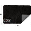 imageGORILLA GRIP Dog Doormat Absorbent Doormats for Muddy Dogs Paws 36x24 Machine Washable Soakstopper Rugs Cleaner Floors US Designed Pet Bed Door Mat Indoor Entrance Pets Rug Paw GrayBlack