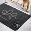 imageGORILLA GRIP Dog Doormat Absorbent Doormats for Muddy Dogs Paws 36x24 Machine Washable Soakstopper Rugs Cleaner Floors US Designed Pet Bed Door Mat Indoor Entrance Pets Rug Paw GrayCharcoal Cloudy Sky