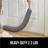 imageGORILLA GRIP Door Draft Stopper for Bottom of Doors Weather Stripping Seal Blocks Hot Air Noise Bugs Keeps Cold AC in Sound Proofing Easy Install Gap Filler Home Essentials 32 Inch Slate GrayGray