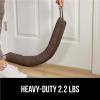 imageGORILLA GRIP Door Draft Stopper for Bottom of Doors Weather Stripping Seal Blocks Hot Air Noise Bugs Keeps Cold AC in Sound Proofing Easy Install Gap Filler Home Essentials 32 Inch Slate GrayBrown