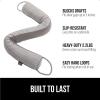 imageGORILLA GRIP Door Draft Stopper for Bottom of Doors Weather Stripping Seal Blocks Hot Air Noise Bugs Keeps Cold AC in Sound Proofing Easy Install Gap Filler Home Essentials 32 Inch Slate GrayGray
