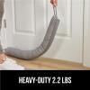 imageGORILLA GRIP Door Draft Stopper for Bottom of Doors Weather Stripping Seal Blocks Hot Air Noise Bugs Keeps Cold AC in Sound Proofing Easy Install Gap Filler Home Essentials 32 Inch Slate GrayGray