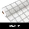 imageGORILLA GRIP DripGuard Drawer and Shelf Liner for Cabinet Slip Resistant Non Adhesive Protection for Kitchen BPA Free Smooth Surface Plastic Liners for Cabinets Bathroom Drawers 12x120 Inch WhiteStripe GrayWhite