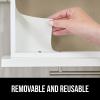 imageGORILLA GRIP DripGuard Drawer and Shelf Liner for Cabinet Slip Resistant Non Adhesive Protection for Kitchen BPA Free Smooth Surface Plastic Liners for Cabinets Bathroom Drawers 12x120 Inch WhiteBeige