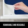 imageGORILLA GRIP DripGuard Drawer and Shelf Liner for Cabinet Slip Resistant Non Adhesive Protection for Kitchen BPA Free Smooth Surface Plastic Liners for Cabinets Bathroom Drawers 12x120 Inch WhiteNavy