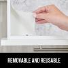 imageGORILLA GRIP DripGuard Drawer and Shelf Liner for Cabinet Slip Resistant Non Adhesive Protection for Kitchen BPA Free Smooth Surface Plastic Liners for Cabinets Bathroom Drawers 12x120 Inch WhiteMarble