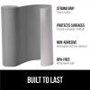 imageGORILLA GRIP DripGuard Drawer and Shelf Liner for Cabinet Slip Resistant Non Adhesive Protection for Kitchen BPA Free Smooth Surface Plastic Liners for Cabinets Bathroom Drawers 12x120 Inch WhiteGray