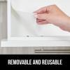 imageGORILLA GRIP DripGuard Drawer and Shelf Liner for Cabinet Slip Resistant Non Adhesive Protection for Kitchen BPA Free Smooth Surface Plastic Liners for Cabinets Bathroom Drawers 12x120 Inch WhiteWhite