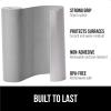 imageGORILLA GRIP DripGuard Drawer and Shelf Liner for Cabinet Slip Resistant Non Adhesive Protection for Kitchen BPA Free Smooth Surface Plastic Liners for Cabinets Bathroom Drawers 12x120 Inch WhiteLight Gray