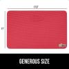 imageGORILLA GRIP Extra Thick Patent Pending Garden Kneeling Pad 175 x 11 Inch Supportive Soft Foam Knee Cushioning for Gardening Water Resistant Bathing Baby Working Supplies Lightweight BlackRed