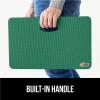 imageGORILLA GRIP Extra Thick Patent Pending Garden Kneeling Pad 175 x 11 Inch Supportive Soft Foam Knee Cushioning for Gardening Water Resistant Bathing Baby Working Supplies Lightweight BlackGrass