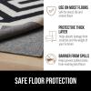 imageGORILLA GRIP Felt and Natural Rubber Stay in Place Slip Resistant Rug Pad 18in Thick 5x7 FT Protective Padding Under Area Rugs Cushioned Gripper Pads Carpet Runners Hardwood Floors Protection2 x 8 Rectangular