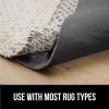 imageGORILLA GRIP Felt and Natural Rubber Stay in Place Slip Resistant Rug Pad 18in Thick 5x7 FT Protective Padding Under Area Rugs Cushioned Gripper Pads Carpet Runners Hardwood Floors Protection4 x 6 Rectangular