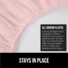 imageGORILLA GRIP Fitted Sheets Stay in Place Twin Size Deep Pocket Bottom Bed Sheets for Mattress Lightweight Microfiber Sbana All Around Elastic OekoTex Wrinkle and Shrink Resistant CreamLight Pink