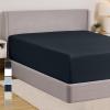 imageGORILLA GRIP Fitted Sheets Stay in Place Twin Size Deep Pocket Bottom Bed Sheets for Mattress Lightweight Microfiber Sbana All Around Elastic OekoTex Wrinkle and Shrink Resistant CreamCharcoal